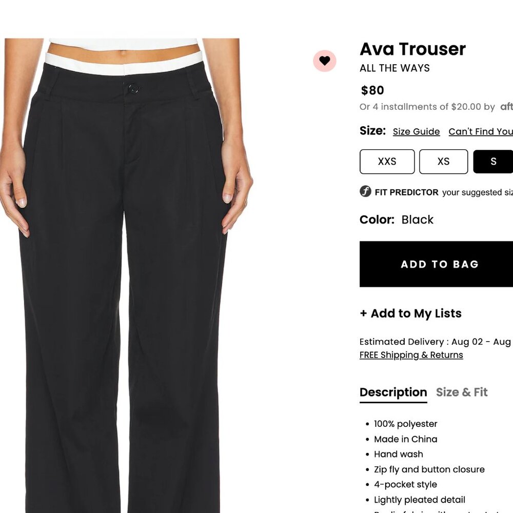 Revolve all the ways ava trouser